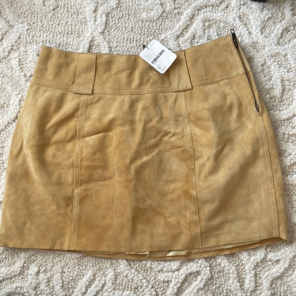 Free People mini skirt